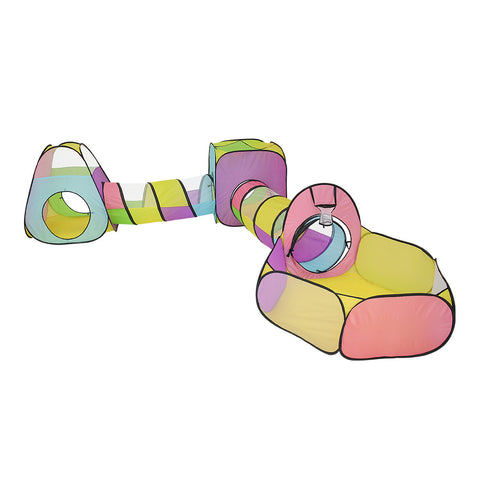 Kidkid 5Pcs Kids Play House with Ball Pit, Tunnel and Play Tent, WF0134