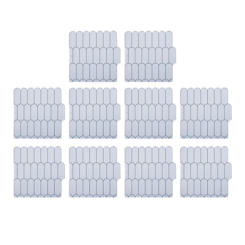 10Pcs Self-Adhesive Wall Tile Stickers, HF070010