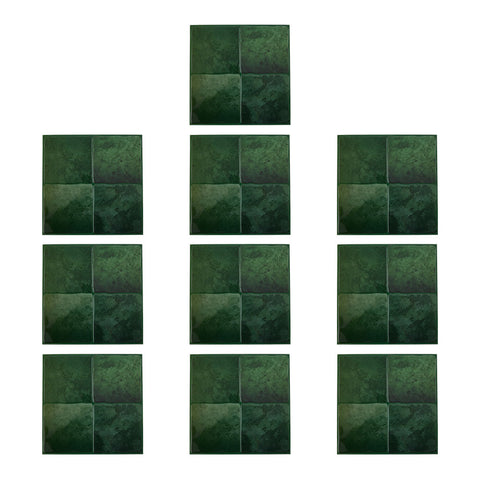 10Pcs Self-Adhesive Wall Tile Stickers, HF070035 (Ver.2)