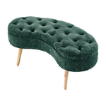Chenille Storage Bench with Removable Lid, FL050179