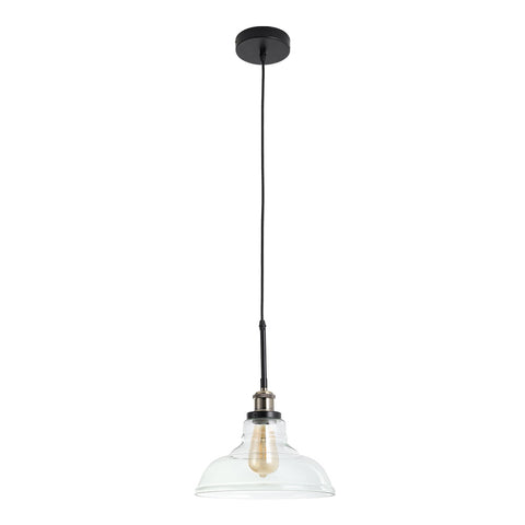 Livingandhome Modern Style Glass Single Light Pendant Light, FI0693