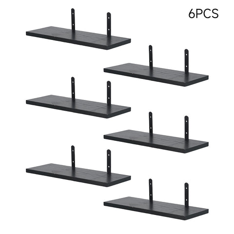 Set of 6 Wall-Mounted Floating Shelves, FL070065 (Ver.2)