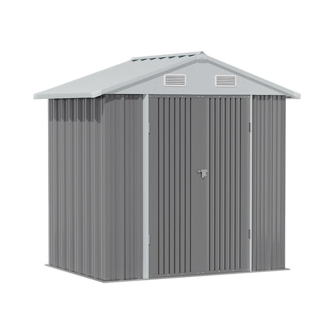 Outdoor Metal Storage Shed with Lockable Door, PM1468PM1469