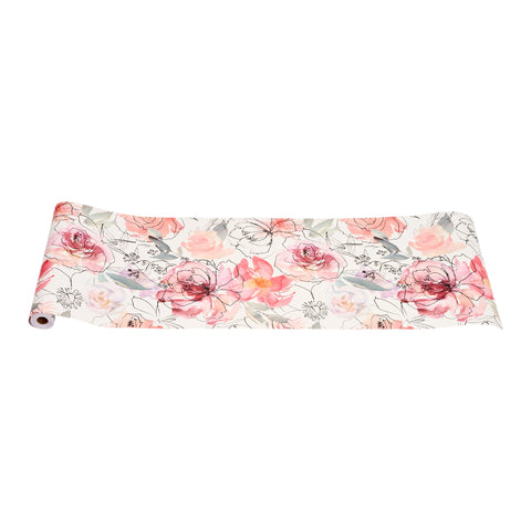 10m x 44cm Self-Adhesive Floral Wallpaper, HF070388 (Ver.2)