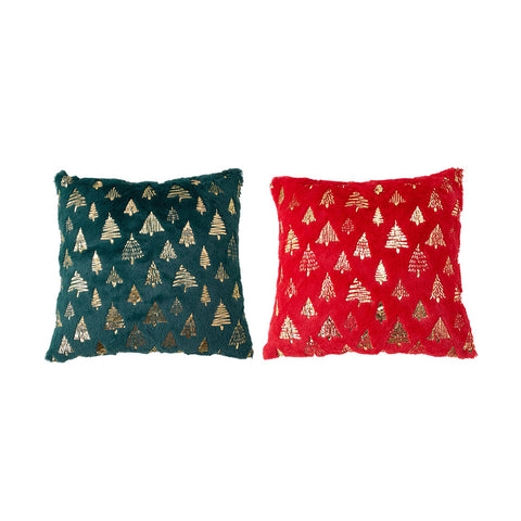 Pack of 2 Single Sided Christmas Themed Throw Pillows with Inserts, HT390598 (Ver.2)