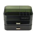 Sheonly Desktop Plastic Makeup Cosmetic Organizer with Drawers, SC1180