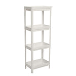 4-Tier Narrow Plastic Storage Rack, WM0119 (Ver.2)
