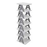7-Tier Corner Vertical Shoe Rack, WM0521 (Ver.2)