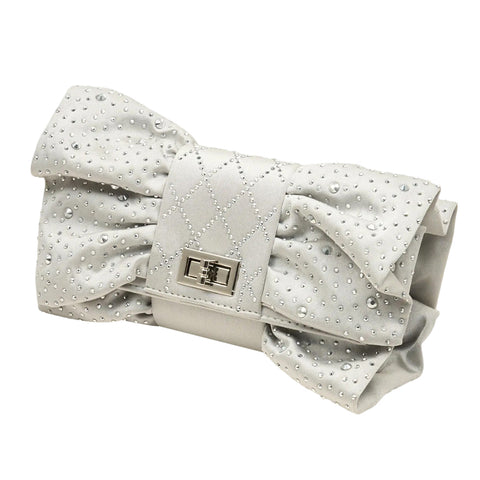 Bow Clutch Bag with Crossbody Shoulder Chain, CB300064 (Ver.2)