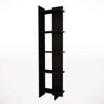 Industrial 5-Tier Corner Bookshelf Shelf Unit, FI0125