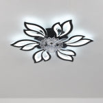 Livingandhome Modern Flower Shape Ceiling Fan with Light, DM0598