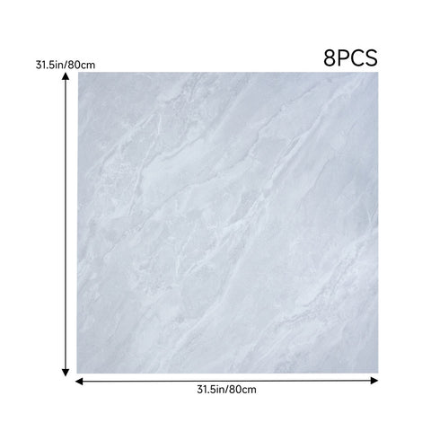 8Pcs 80x80cm Realistic Stone Texture Self Adhesive PVC Flooring, LG1557 (Ver.2)