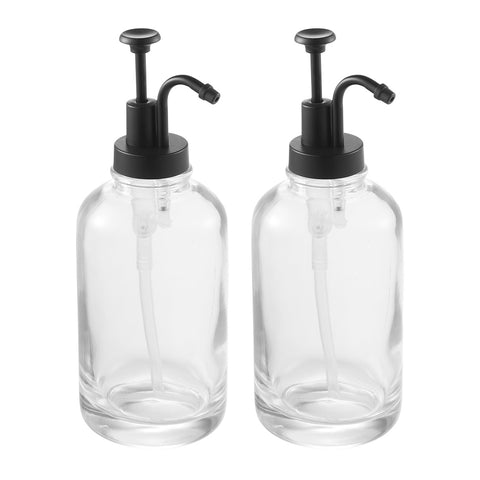 2PCS Glass Coffee Syrup Pump Dispensers, HS320038 (Ver.2)
