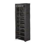 10-Tier Shoe Cabinet with Roll-Up Door, LY0133