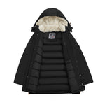 Winter Mid-Length Padded Coat Jacket with Hood, CC290500