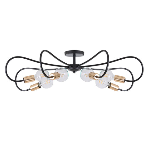 Modern 6-Light Ceiling Light, LI210013 (Ver.2)