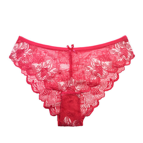 XL-size 3 Pack Sexy Lace Briefs, WO0551