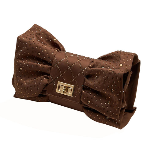 Bow Clutch Bag with Crossbody Shoulder Chain, CB300065 (Ver.2)