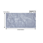 28Pcs 60x30cm Realistic Stone Texture Self Adhesive PVC Flooring, LG1558 (Ver.2)