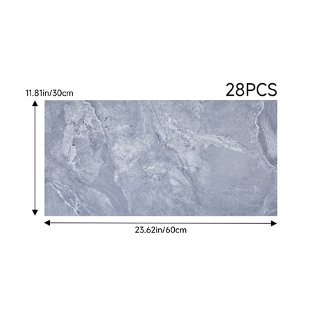 28Pcs 60x30cm Realistic Stone Texture Self Adhesive PVC Flooring, LG1558 (Ver.2)
