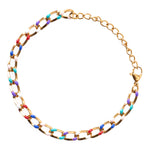18K Gold Plated Adjustable Bracelet, CA290017