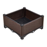 Plastic Raised Garden Bed Planter Box, GG190051 (Ver.2)