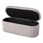 Corduroy Upholstered Storage Bench, ZH1771