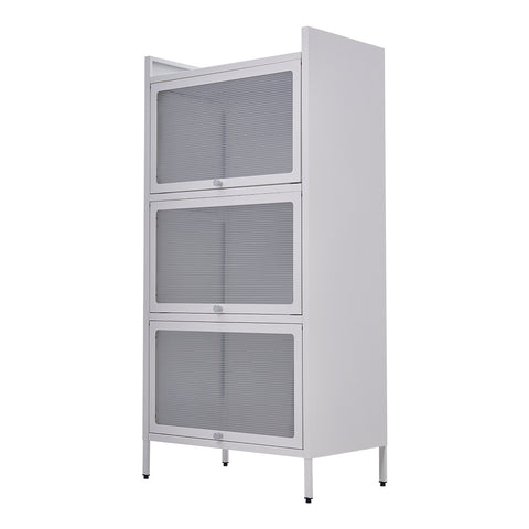 Vertical File Cabinet For Home Office Storage Cabinet with 3 Shelves , DM0909
