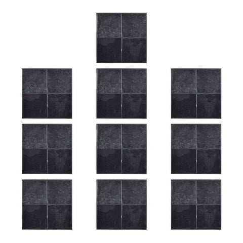 10Pcs Self-Adhesive Wall Tile Stickers, HF070037 (Ver.2)