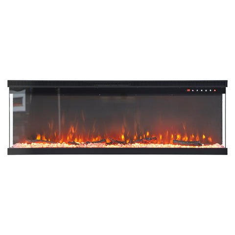 60inch Recessed and Freestanding Electric Fireplace with Remote Control, PM1394