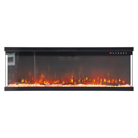 40inch Recessed and Freestanding Electric Fireplace with Remote Control, PM1392