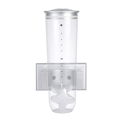 Livinganghome Wall Mounted Cereal Dispenser Dry Food Storage, WM0131