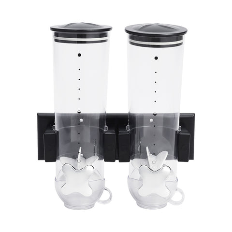 Livinganghome Wall Mounted Cereal Dispenser Dry Food Storage, WM0132