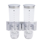 Livinganghome Wall Mounted Cereal Dispenser Dry Food Storage, WM0133