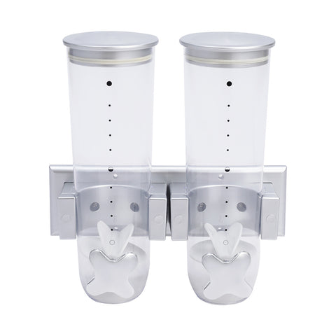 Livinganghome Wall Mounted Cereal Dispenser Dry Food Storage, WM0133