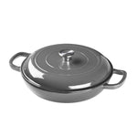 3.2L Enameled Cast Iron Pot with Lid, GK190032