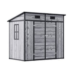 6x4FT Outdoor Plastic Garden Storage Shed, GS010046GS010047