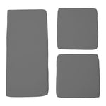 3Pcs Outdoor Waterproof Seat Cushion Set, HT080019