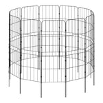 10 Panels 31x96cm Metal Garden Borders Fence Yard Edging Decor, ZX0026(Ver.2)