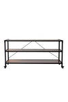 3-Tier Wood Storage Rack with Wheels, ZH1634