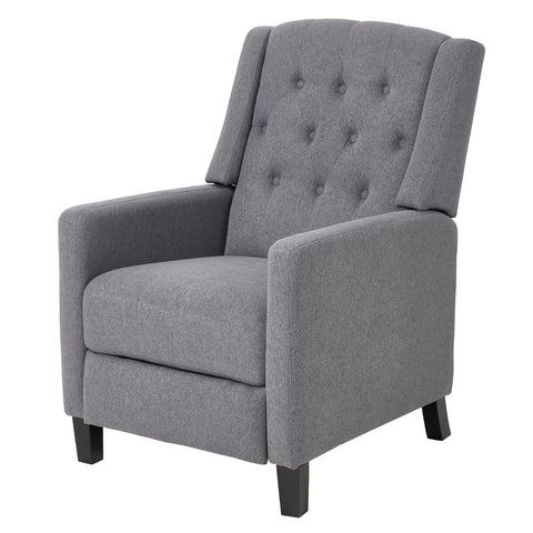 Single Upholstered Sofa Pushback Recliner Chair Armchair, FL270001