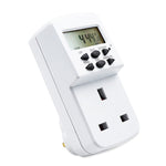 24 Hour/7 Day Programmable Electronic Timer, White, AJ1035