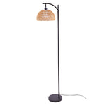 Rattan Lampshade Floor Lamp, FQ0011