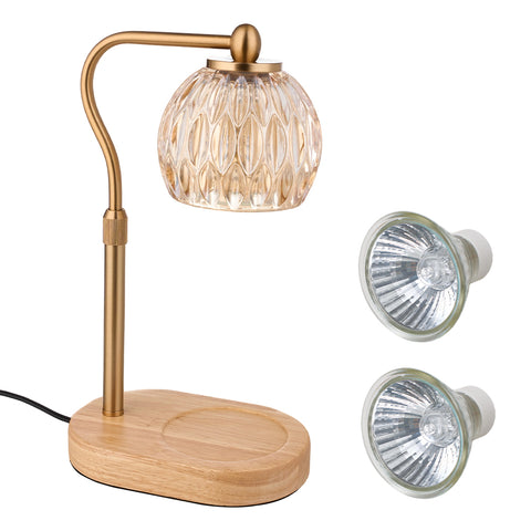 Dimmable Candle Warmer Lamp with Timer, LI590001