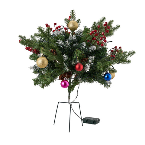 Artificial Christmas Tree with Decorations and LED Lights, IF070172 (Ver.2)