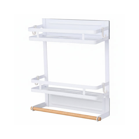 No Punching Magnetic Metal Fridge Storage Rack Kitchen Organiser, HM320194