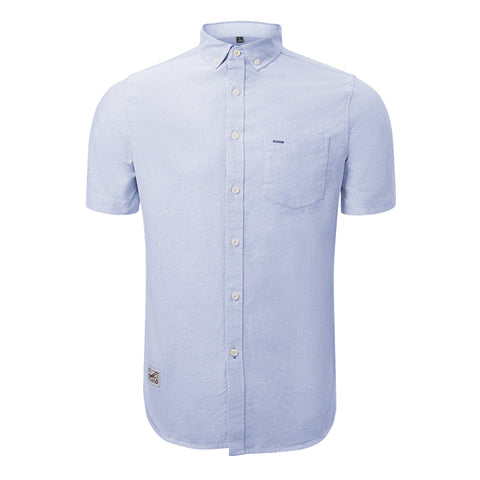 Solid Short Sleeve Shirt with Turn-Down Collar, CC290006 (Ver.2)