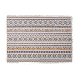 Bohemian Style Linen-Look Tablecloth with Tassels, HF390260