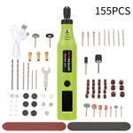155Pcs 20W Cordless Handheld DIY Rotary Tool Set, GT140043