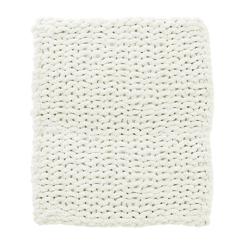 Livingandhome Hand-Woven Chenille Blanket for Couch and Bed, SC0359